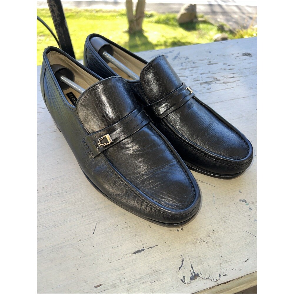 Florsheim Imperial “Como” Black Men’s Moc Toe Loafer Size 11E Style 92179